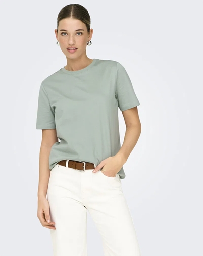 Only - ONLFreja Luxe T-shirt - Jadeite